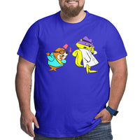 Secret Squirrel And Morocco Mole Big Size Men's T-shirt