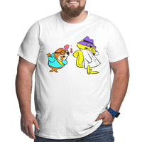 Secret Squirrel And Morocco Mole Big Size Men's T-shirt