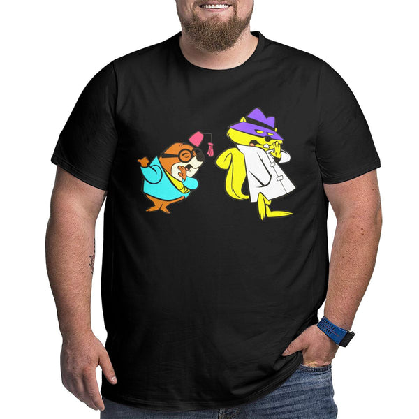 Secret Squirrel And Morocco Mole Big Size Men's T-shirt
