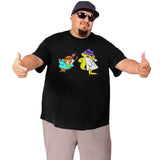 Secret Squirrel And Morocco Mole Big Size Men's T-shirt