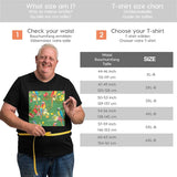 Tropical Hawaii Party Parrot Big Size Men's T-shirt