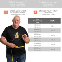 Avocado Funny Fruit Athlete Big Size Men's T-shirt