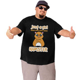 Just A Girl Who Loves Hamster Big Size Men's T-shirt
