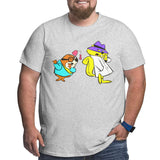 Secret Squirrel And Morocco Mole Big Size Men's T-shirt