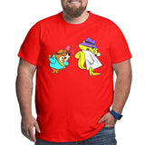 Secret Squirrel And Morocco Mole Big Size Men's T-shirt