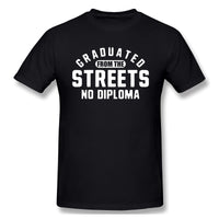 Air Jordan 1 Fearless 1s Sneaker Tee Graduated From The Streets No Diploma t Shirt For Man