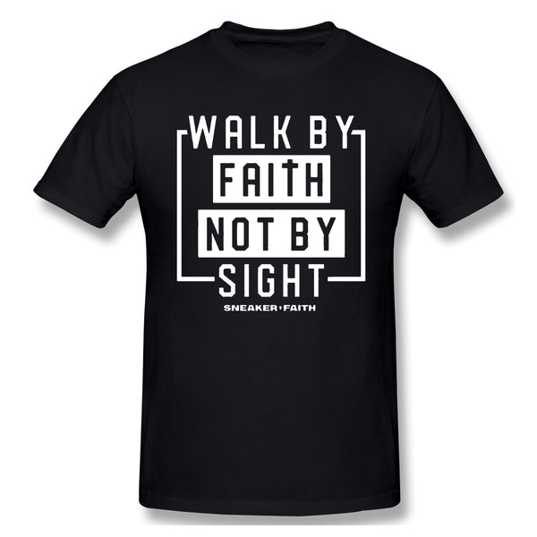 Air Jordan 1 Fearless 1s Sneaker Tee Walk By Faith Not By Sight t Shirt For Man