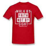 Air Jordan 1 Fearless 1s Sneaker Tee Walk By Faith Not By Sight t Shirt For Man