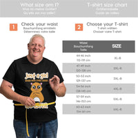 Just A Girl Who Loves Hamster Big Size Men's T-shirt