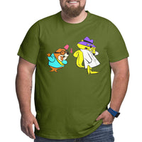 Secret Squirrel And Morocco Mole Big Size Men's T-shirt